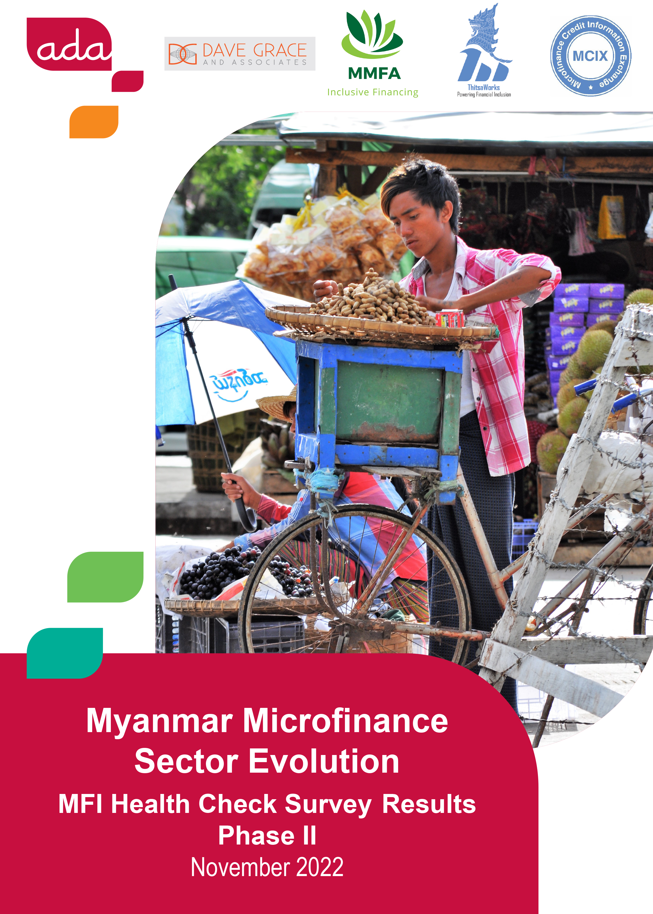 Cover: Myanmar Microfinance Sector Evolution MFI Health Check Survey Results Phase II