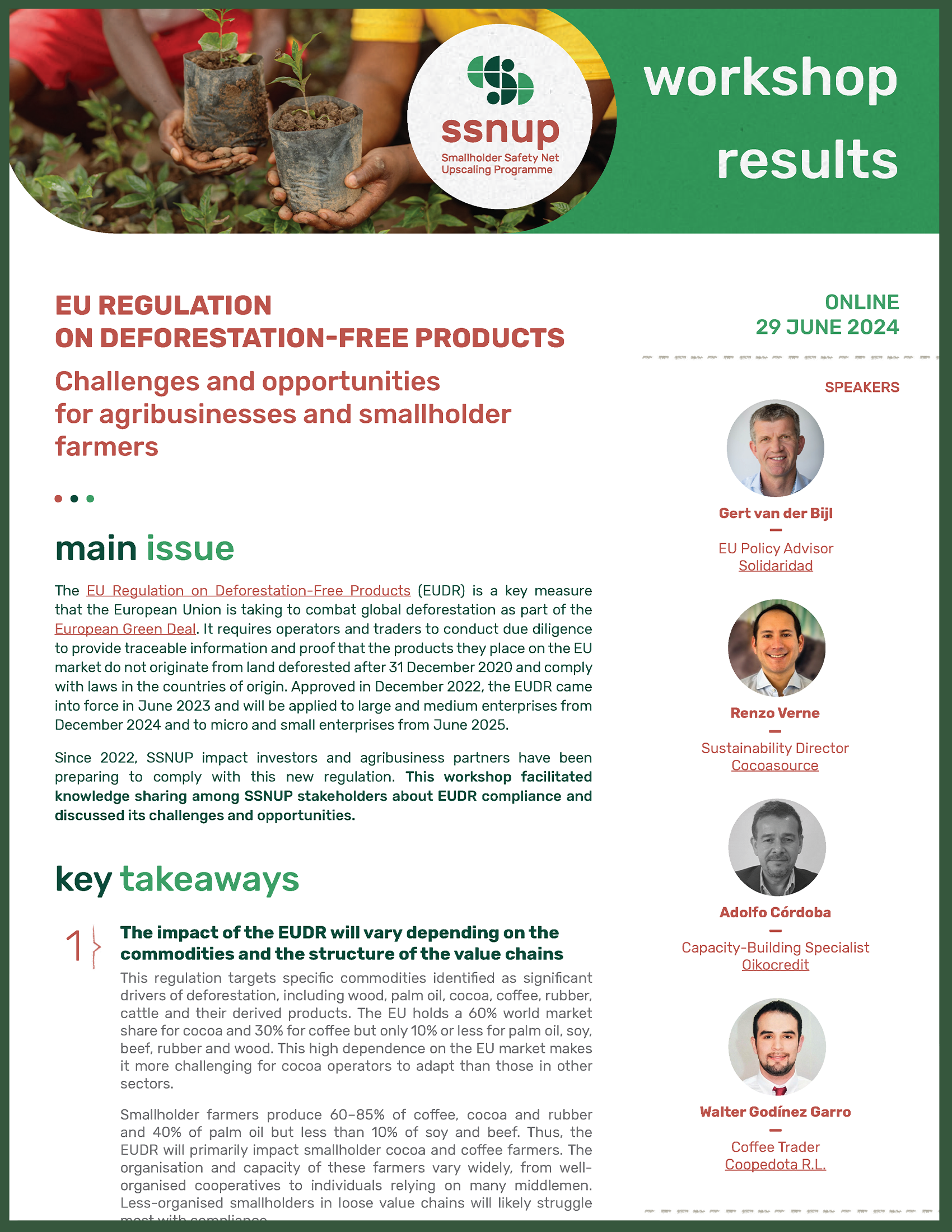 EU regulation on deforestation-free products