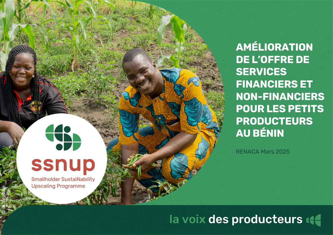 Cover Amélioration de l’offre de services financiers et non-financiers pour les petits producteurs au Bénin